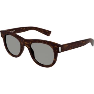 Occhiali da sole  Saint laurent Sl 571 cod. colore 007 Unisex Rotonda Havana