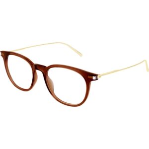 Occhiali vista  Saint laurent Sl 579 cod. colore 003 Uomo Rotonda Marrone