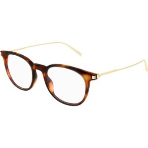 Occhiali vista  Saint laurent Sl 579 cod. colore 002 Uomo Rotonda Havana