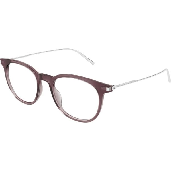 Occhiali vista  Saint laurent Sl 579 cod. colore 004 Uomo Rotonda Marrone