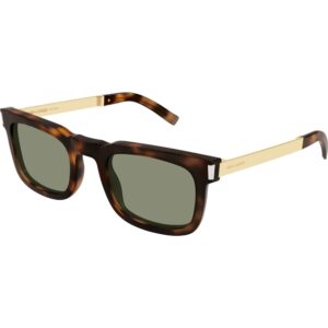 Occhiali da sole  Saint laurent Sl 581 cod. colore 002 Unisex Squadrata Havana