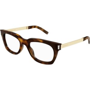 Occhiali vista  Saint laurent Sl 583 cod. colore 002 Unisex Squadrata Havana