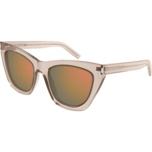 Occhiali da sole  Saint laurent Sl 214 kate cod. colore 023 Donna Cat eye Nude