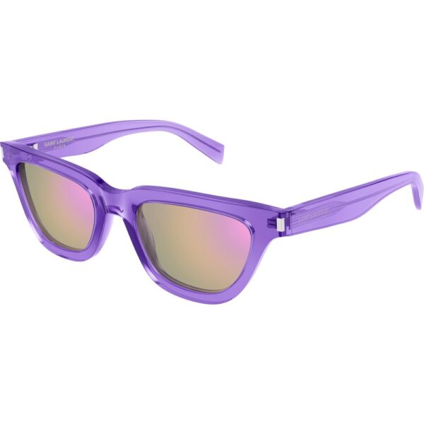 Occhiali da sole  Saint laurent Sl 462 sulpice cod. colore 014 Donna Geometrica Viola