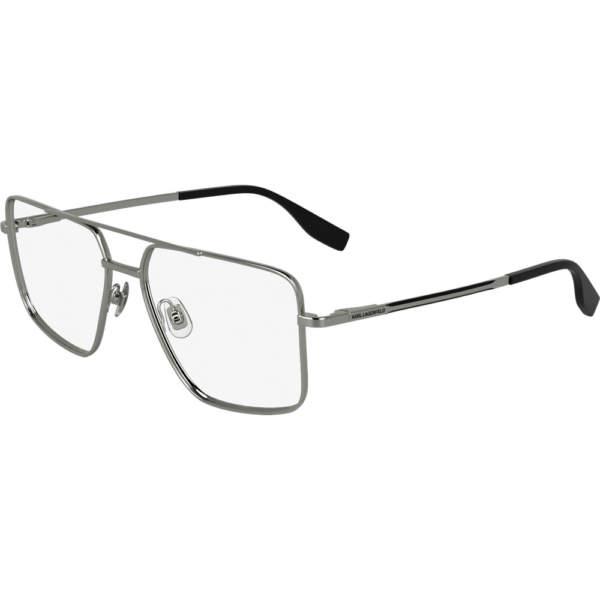 Occhiali vista  Karl lagerfeld Kl357 cod. colore 041 Uomo Pilot Argento