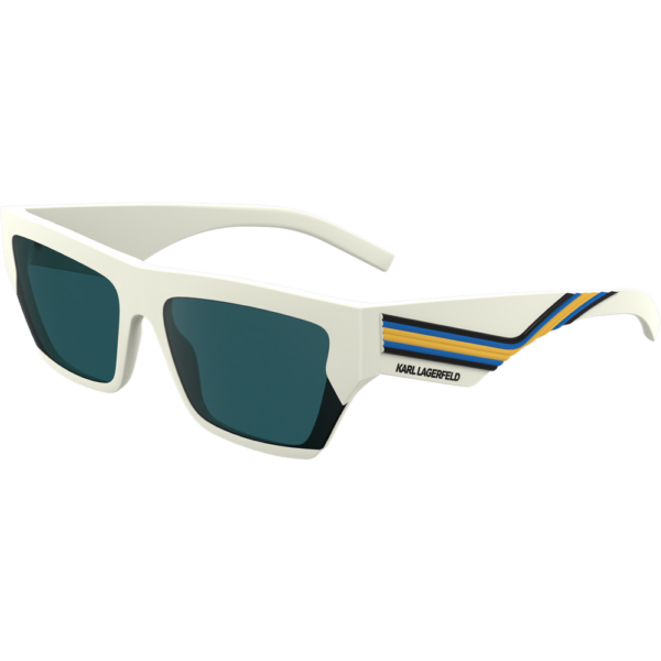 Occhiali da sole  Karl lagerfeld Kl6163s cod. colore 105 Unisex Squadrata Bianco