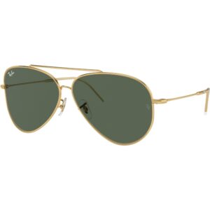 Occhiali da sole  Ray - ban Rbr0101s aviator reverse cod. colore 001/vr Unisex Pilot Oro