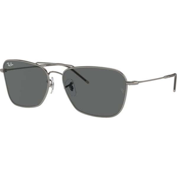 Occhiali da sole  Ray - ban Rbr0102s caravan reverse cod. colore 004/gr Unisex Squadrata Grigio