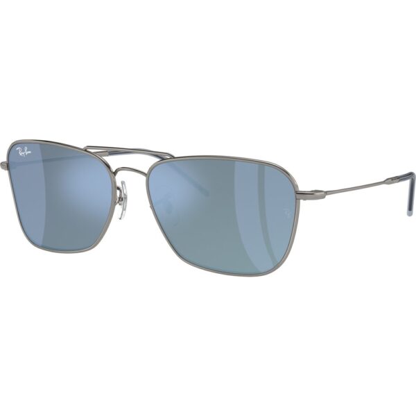 Occhiali da sole  Ray - ban Rbr0102s caravan reverse cod. colore 004/ga Unisex Squadrata Grigio