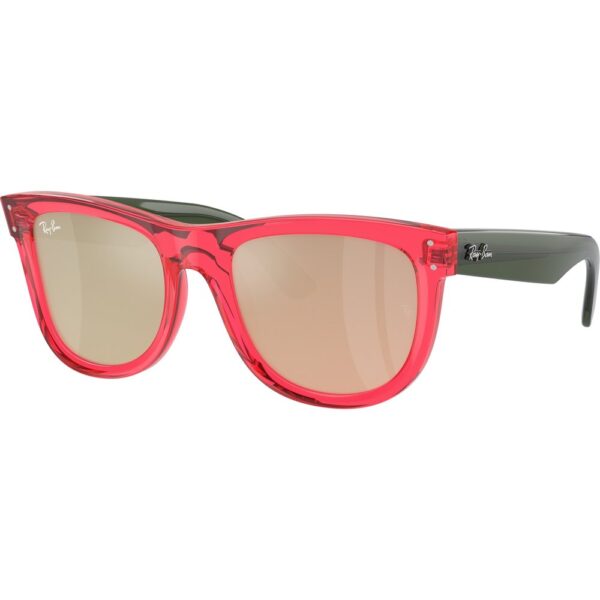 Occhiali da sole  Ray - ban Rbr0502s wayfarer reverse cod. colore 67132o Unisex Squadrata Rosso