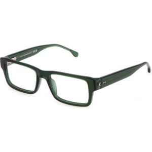 Occhiali vista  Lozza Vl4328 riviera 4 cod. colore 0g61 Uomo Squadrata Verde