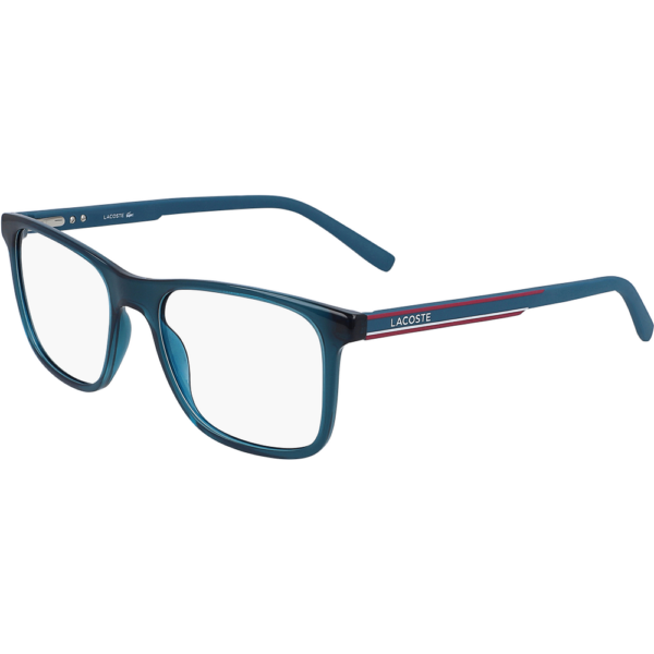 Occhiali vista  Lacoste L2848 cod. colore 424 Uomo Squadrata Blu