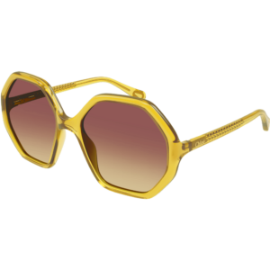 Occhiali da sole  Chloé Cc0004s cod. colore 005 Bambino Geometrica Giallo