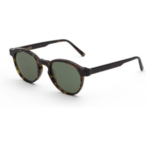 Occhiali da sole  Retrosuperfuture J02 the warhol cod. colore 3627 green Unisex Rotonda Havana