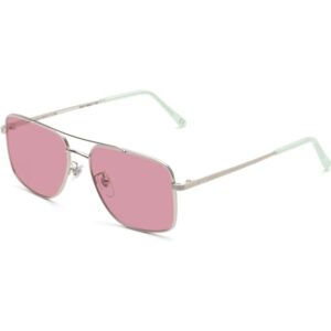 Occhiali da sole  Retrosuperfuture B27 volo mineral cod. colore pink Unisex Squadrata Oro