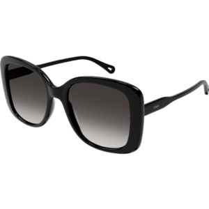 Occhiali da sole  Chloé Ch0125s cod. colore 001 Donna Squadrata Nero