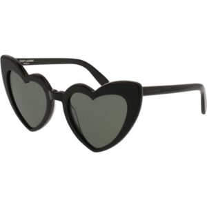 Occhiali da sole  Saint laurent Sl 181 loulou cod. colore 001 Donna Geometrica Nero