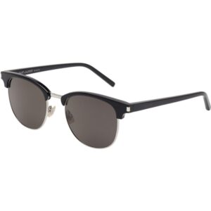 Occhiali da sole  Saint laurent Sl 108 cod. colore 001 Uomo Squadrata Nero