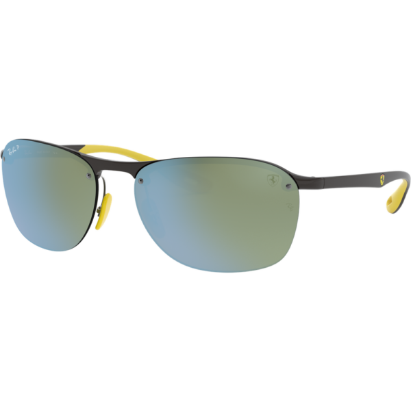 Occhiali da sole  Ray - ban Rb4302m ferrari cod. colore f624h1 Uomo Squadrata Grigio