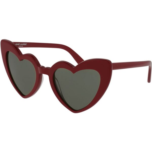 Occhiali da sole  Saint laurent Sl 181 loulou cod. colore 002 Donna Geometrica Rosso