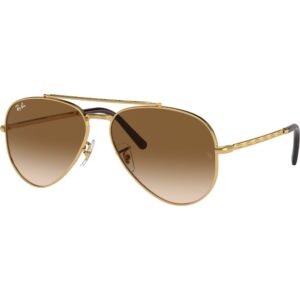 Occhiali da sole  Ray - ban Rb3625 new aviator cod. colore 001/51 Unisex Pilot Oro