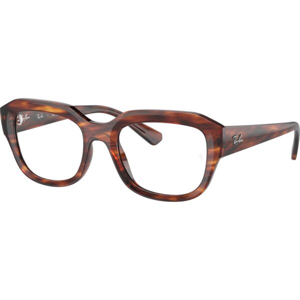 Occhiali vista  Ray - ban Rx7225 leonid cod. colore 8315 Unisex Squadrata Marrone