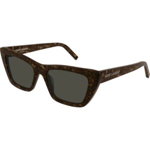 Occhiali da sole  Saint laurent Sl 276 mica cod. colore 002 Donna Cat eye Havana