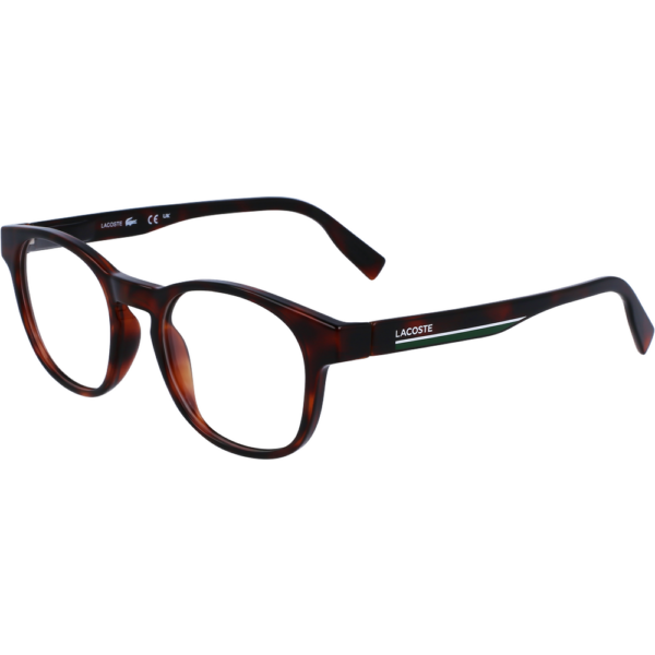 Occhiali vista  Lacoste L3654 cod. colore 214 Junior Rotonda Marrone