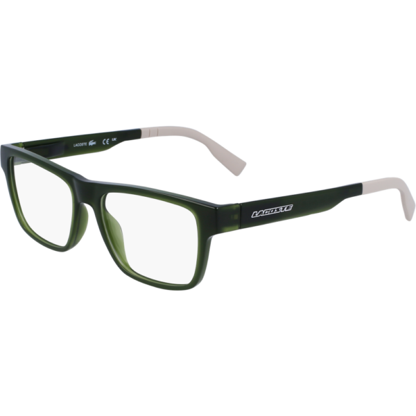 Occhiali vista  Lacoste L3655 cod. colore 300 Junior Squadrata Verde