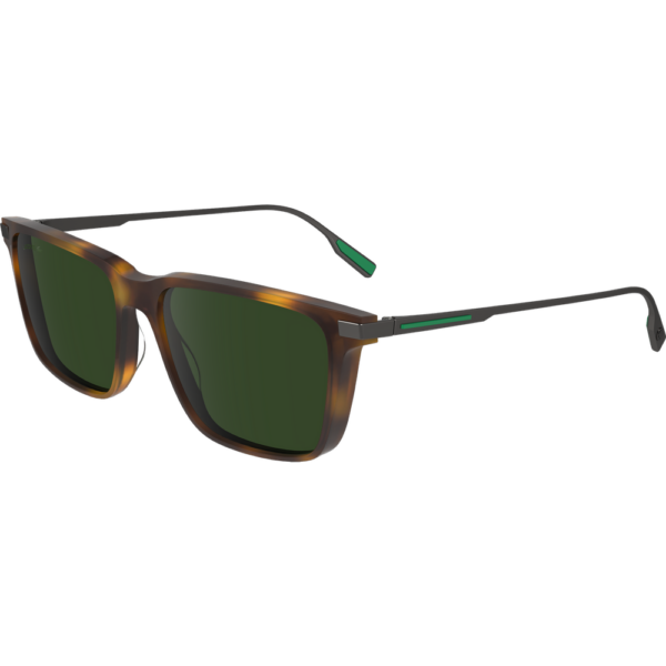 Occhiali da sole  Lacoste L6017s cod. colore 214 Uomo Squadrata Havana