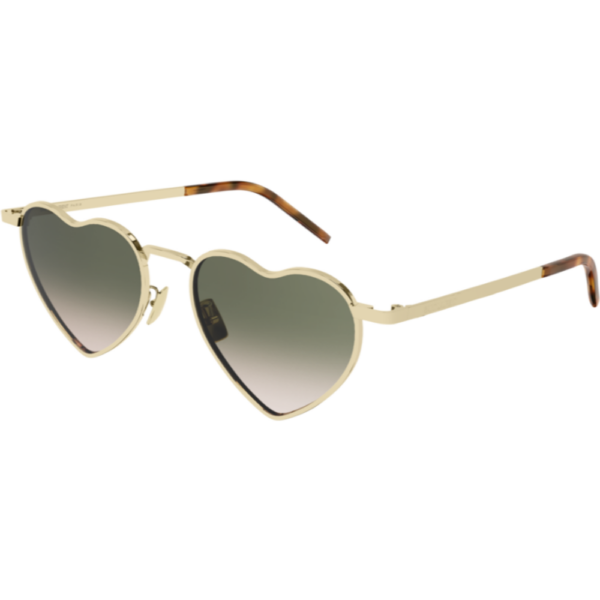 Occhiali da sole  Saint laurent Sl 301 loulou cod. colore 011 Donna Geometrica Oro