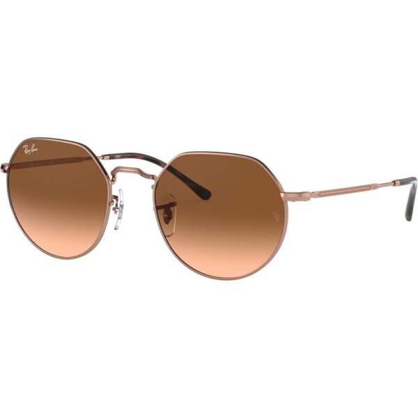 Occhiali da sole  Ray - ban Rb3565 jack cod. colore 9035a5 Unisex Geometrica Bronzo