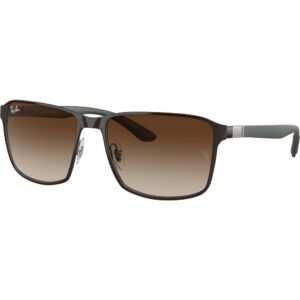 Occhiali da sole  Ray - ban Rb3721  cod. colore 188/13 Unisex Squadrata Marrone