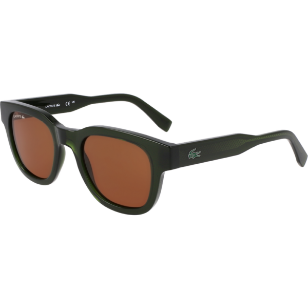 Occhiali da sole  Lacoste L6023s cod. colore 275 Unisex Rotonda Verde