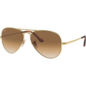 Occhiali da sole  Ray - ban Rb3689 aviator metal ii cod. colore 914751 Unisex Pilot Oro