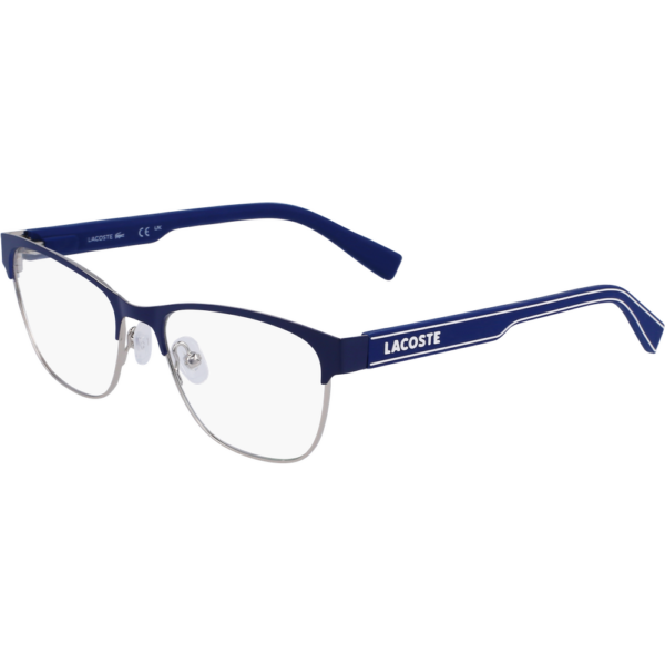 Occhiali vista  Lacoste L3112 cod. colore 401 Junior Squadrata Blu