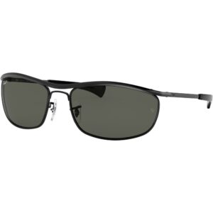 Occhiali da sole  Ray - ban Rb3119m olympian i deluxe cod. colore 002/58 Unisex Rotonda Nero