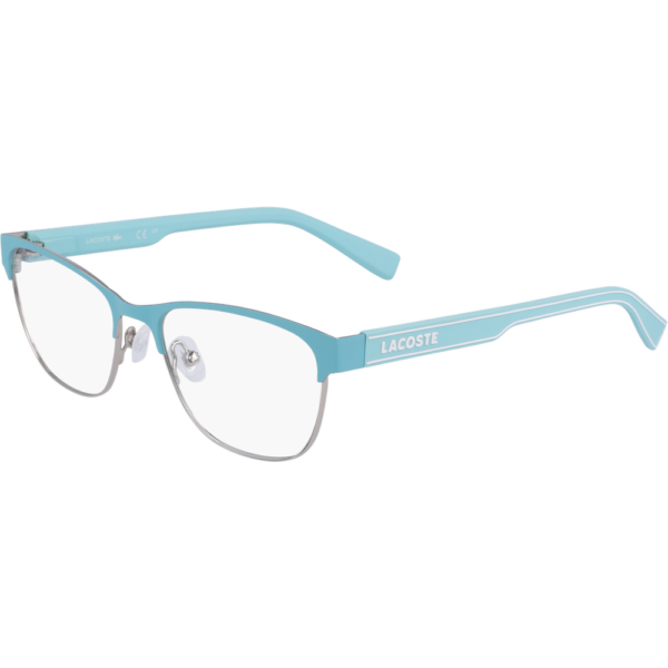 Occhiali vista  Lacoste L3112 cod. colore 444 Junior Squadrata Blu