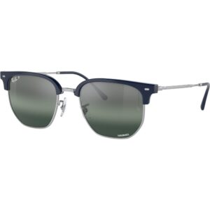 Occhiali da sole  Ray - ban Rb4416 new clubmaster cod. colore 6656g6 Unisex Geometrica Blu