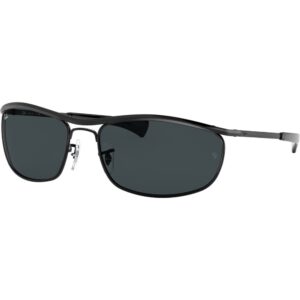 Occhiali da sole  Ray - ban Rb3119m olympian i deluxe cod. colore 002/r5 Unisex Rotonda Nero