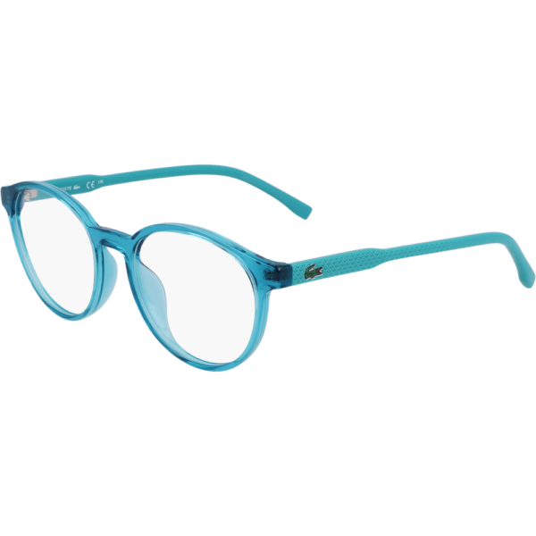 Occhiali vista  Lacoste L3658 cod. colore 444 Junior Rotonda Blu