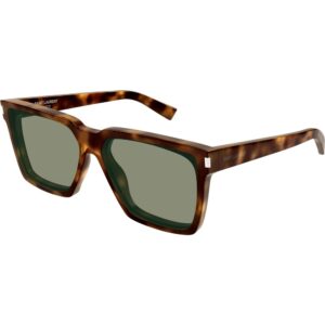 Occhiali da sole  Saint laurent Sl 610/f cod. colore 003 Donna Squadrata Havana