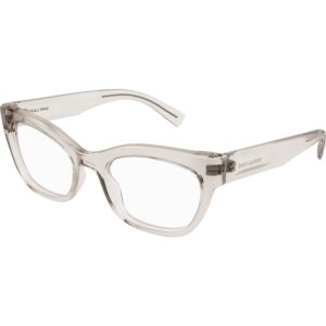 Occhiali vista  Saint laurent Sl 643 cod. colore 004 Donna Cat eye Beige