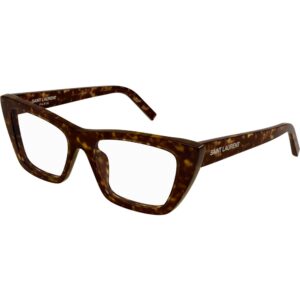 Occhiali vista  Saint laurent Sl 276 mica opt cod. colore 004 Donna Cat eye Havana