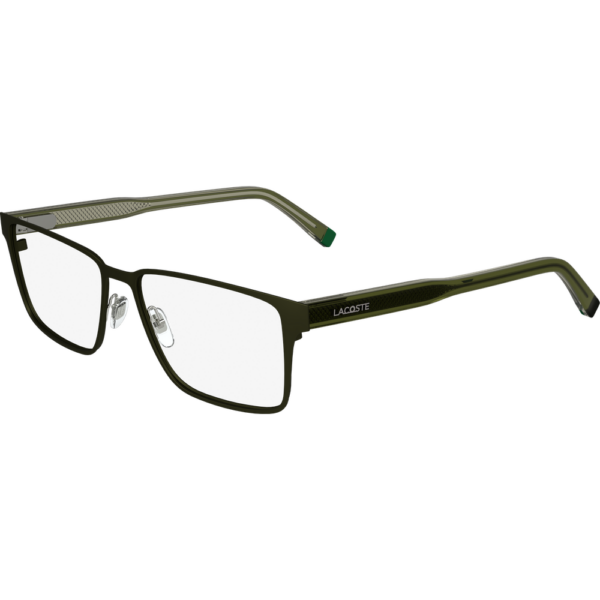 Occhiali vista  Lacoste L2297 cod. colore 275 Uomo Squadrata Verde