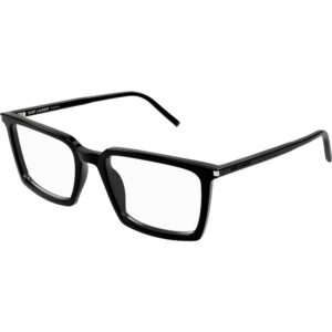 Occhiali vista  Saint laurent Sl 624 cod. colore 001 Unisex Squadrata Nero