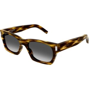 Occhiali da sole  Saint laurent Sl 402 cod. colore 016 Unisex Squadrata Havana