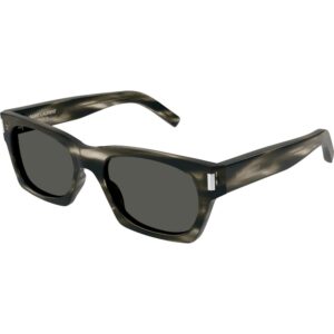 Occhiali da sole  Saint laurent Sl 402 cod. colore 017 Unisex Squadrata Havana