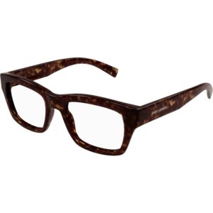 Occhiali vista  Saint laurent Sl 616 cod. colore 002 Unisex Squadrata Havana