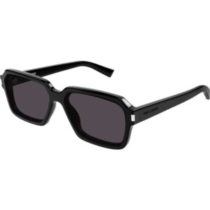 Occhiali da sole  Saint laurent Sl 611/f cod. colore 001 Uomo Squadrata Nero